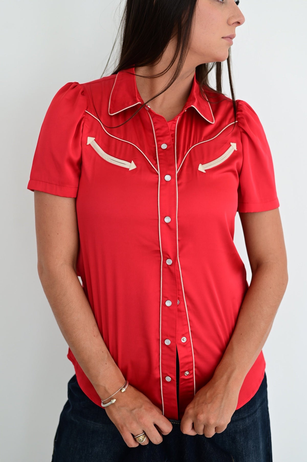 Howdy Hanny Retro Blouse-Branded Envy