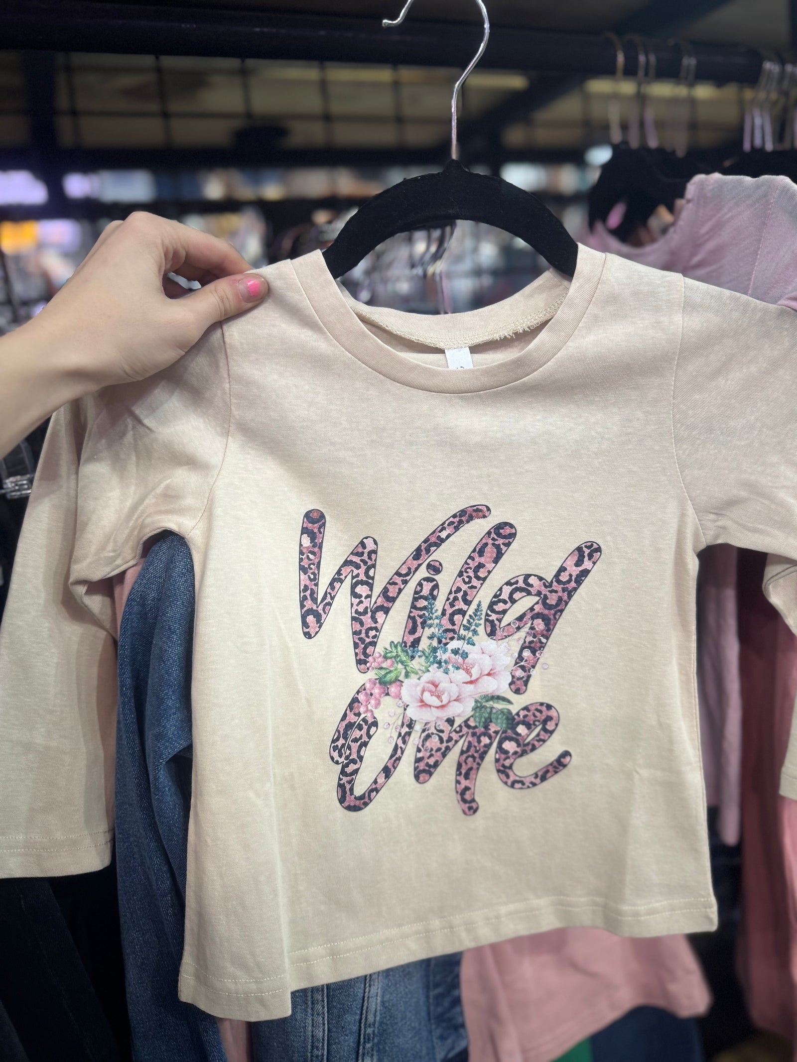"Wild One" Tween Top-Graphic Tee-Branded Envy