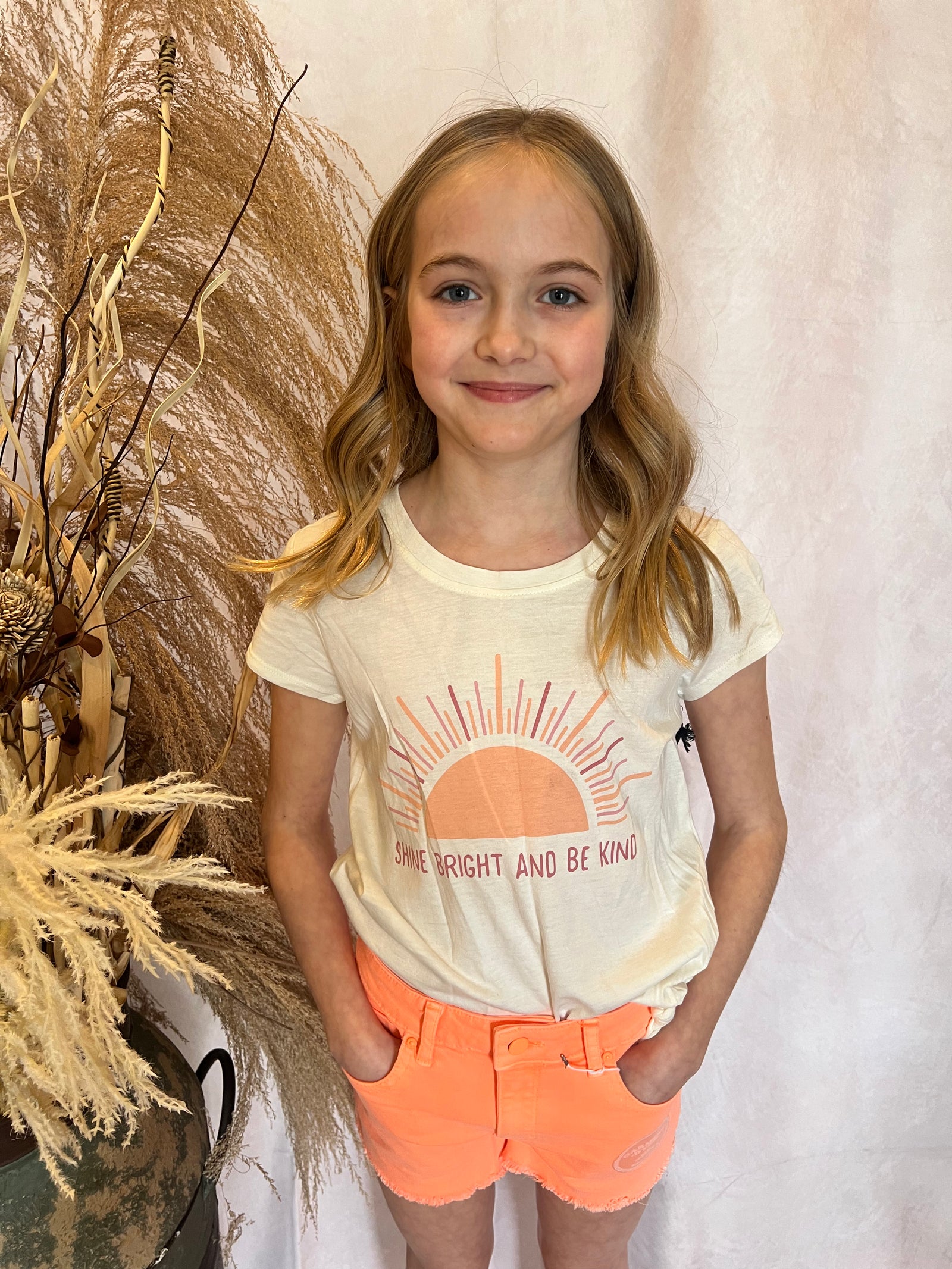 Shine Bright Tween Graphic Tee-tween-Branded Envy