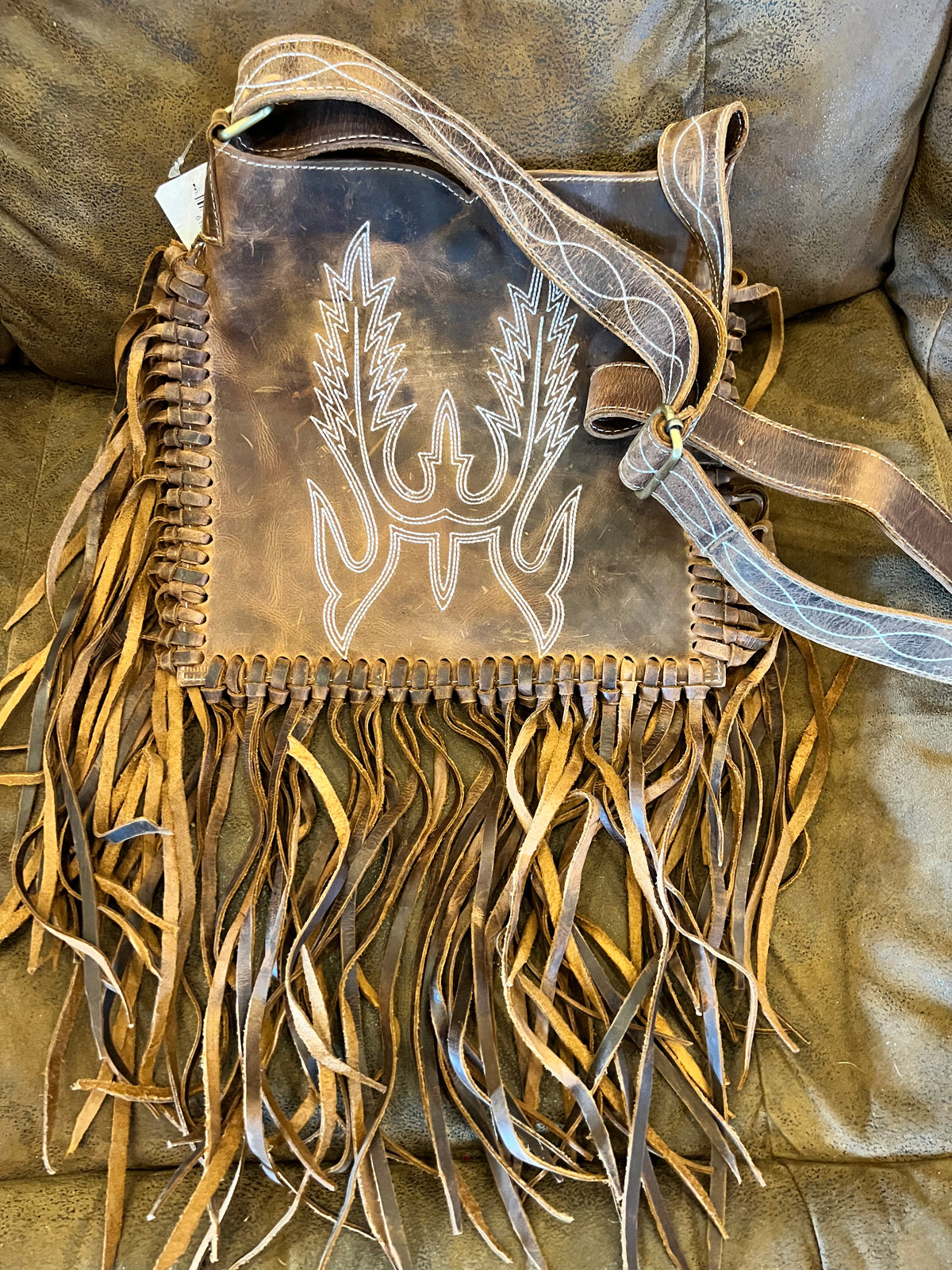 Bellagio Tooled Crossbody-Bag and Purses-Branded Envy