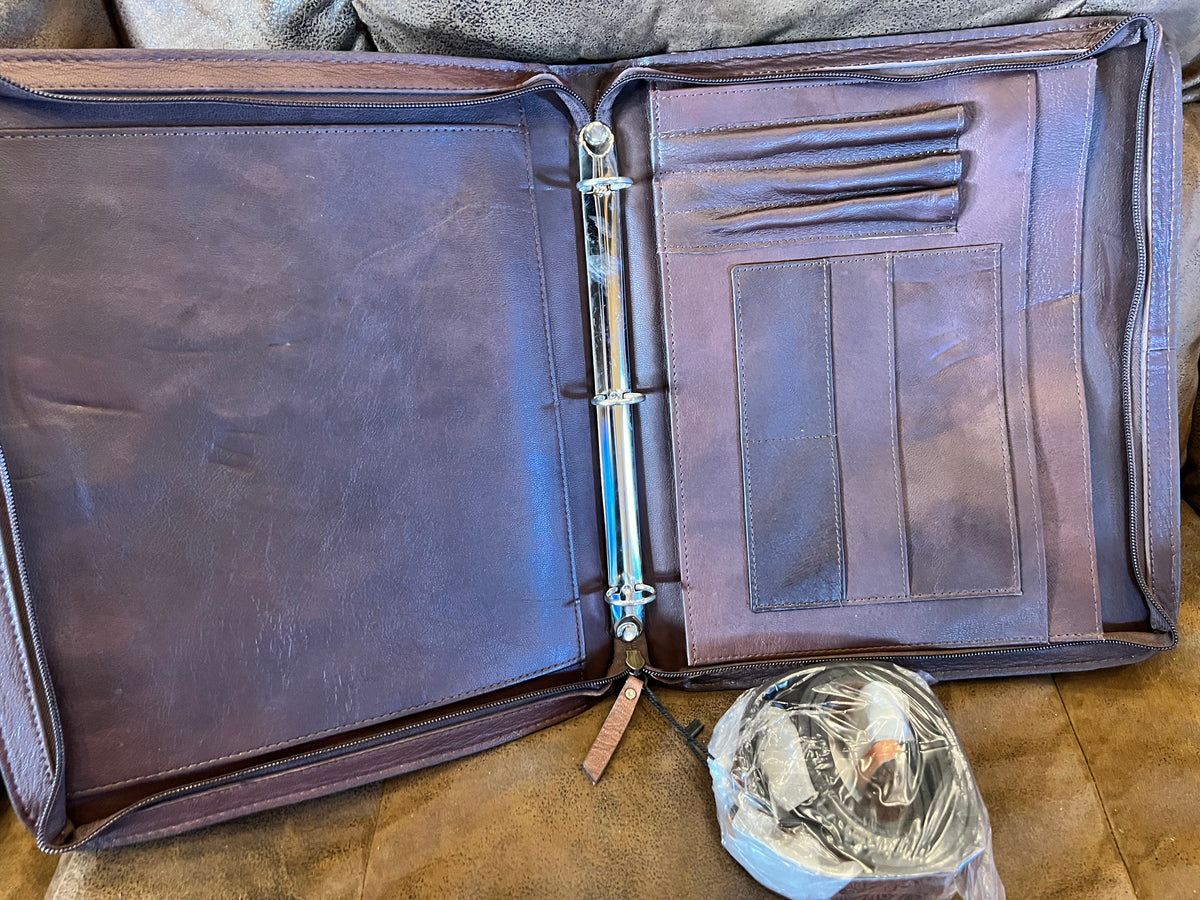 Tooled Padfolio-Bag and Purses-Branded Envy