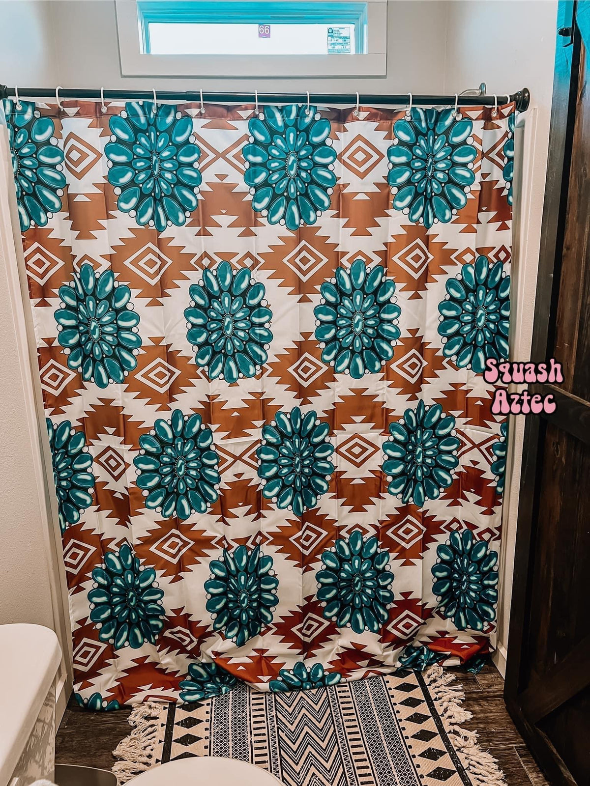 Punchy Bathroom Set-Shower Curtain-Branded Envy