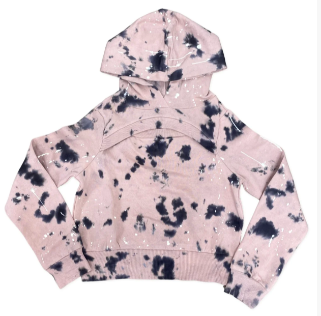 Tween Tie Dye Peek a Boo Hoodie-tween-Branded Envy
