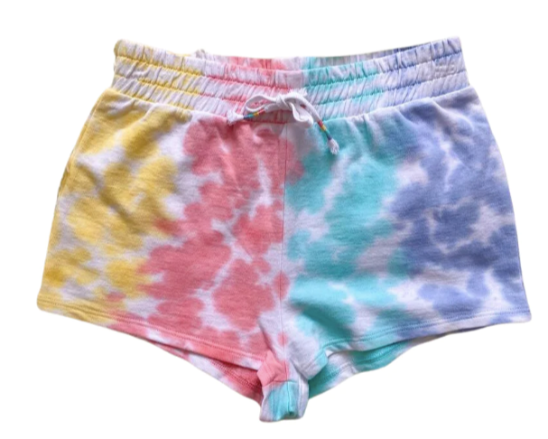 Multi Color Tie Dye Short-tween-Branded Envy