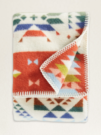 Pendleton Wild Blooms Crib Blanket-Blankets-Branded Envy