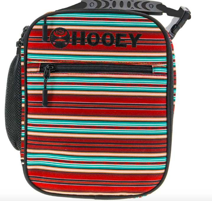 Hooey Red & Black Serape Lunch Box-Lunchbox-Branded Envy