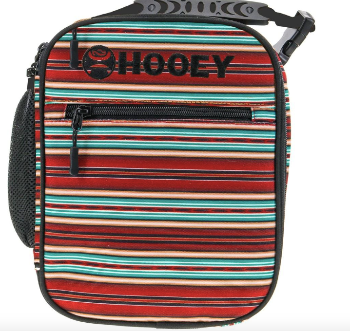 Hooey Red & Black Serape Lunch Box-Lunchbox-Branded Envy