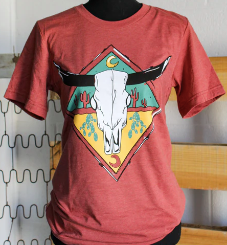 Desert Darlin' Graphic Tee-Graphic Tee-Branded Envy
