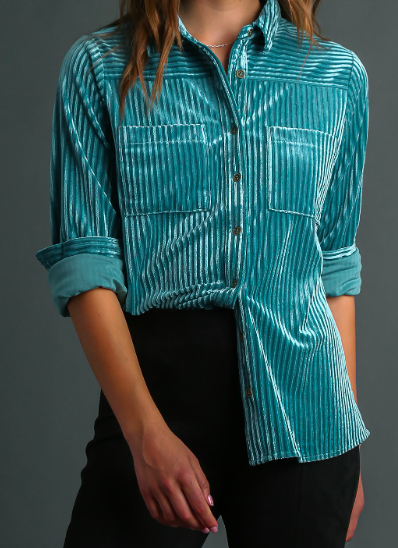 Shields Textured Button Down Top-Fashion Top-Branded Envy