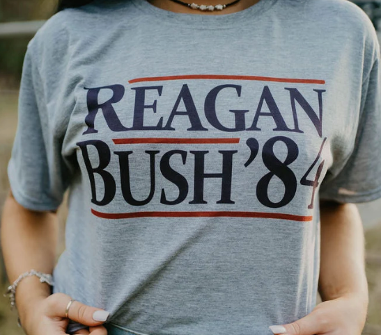 Reagan & Bush Graphic-Graphic Tee-Branded Envy
