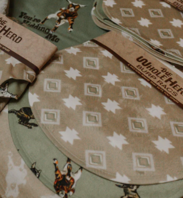 Cowbabe Burp Rags-Kids Fashion-Branded Envy