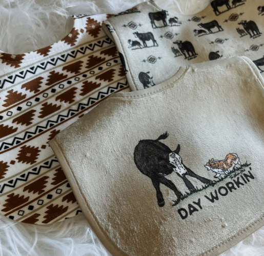 Cowbabe Bibs-Kids Fashion-Branded Envy