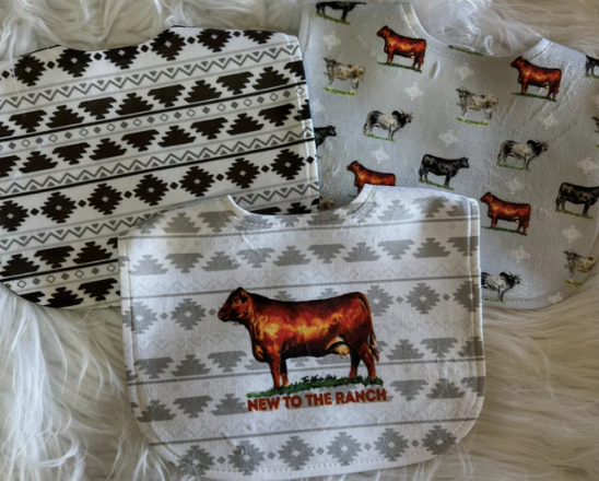 Cowbabe Bibs-Kids Fashion-Branded Envy