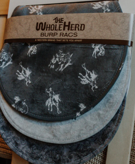 Cowbabe Burp Rags-Kids Fashion-Branded Envy