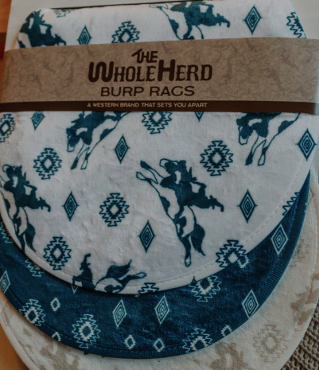 Cowbabe Burp Rags-Kids Fashion-Branded Envy