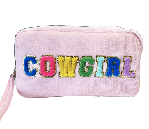 Cowgirl Cosmetic Bag-Bag and Purses-Branded Envy