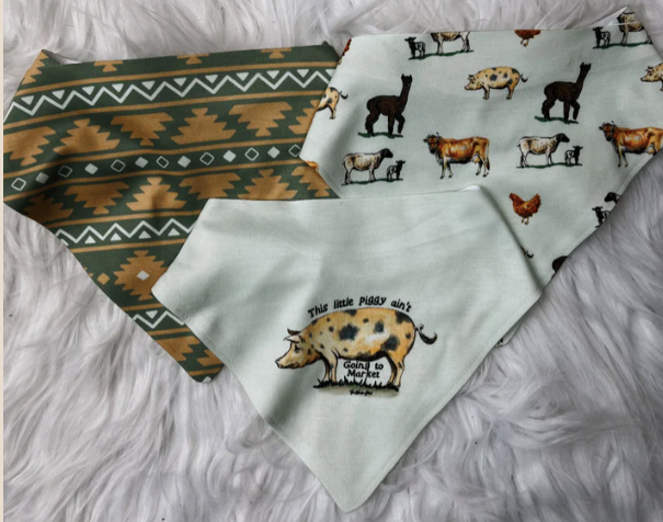 CowBabe Bandana Drool Bibs-Kids Fashion-Branded Envy