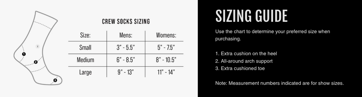 Classic Crew Socks-Accessories-Branded Envy