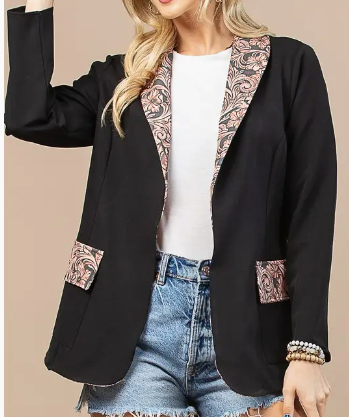 Tory Woven Blazer-Blazer-Branded Envy