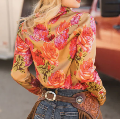 Stand Out Stacey Button Up-western shirt-Branded Envy