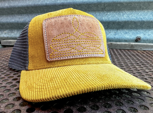 Boot Stitch Corduroy Cap-Cap-Branded Envy