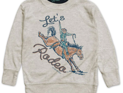 Let's Rodeo Youth Sweatshirt-Kids Fashion-Branded Envy