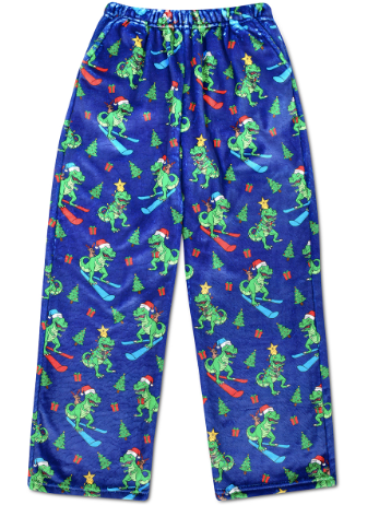 Roaring Dino Plush Pants-Bottoms-Branded Envy