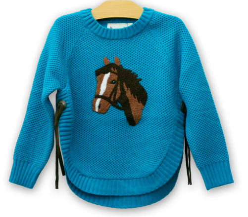 Youth Horse Sweater-Sweater-Branded Envy