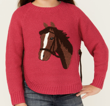 Youth Horse Sweater-Sweater-Branded Envy