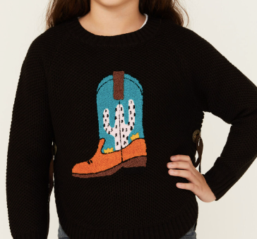 Youth Boot Sweater-Sweater-Branded Envy