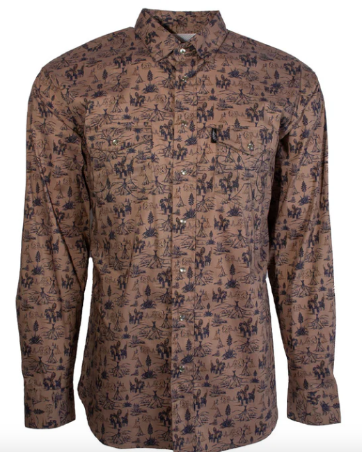 Men&#39;s SOL Western Shirt-western shirt-Branded Envy