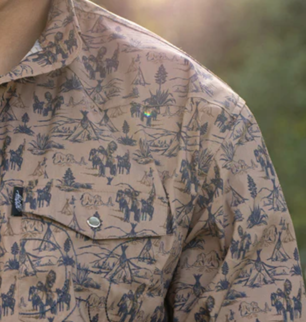 Men&#39;s SOL Western Shirt-western shirt-Branded Envy