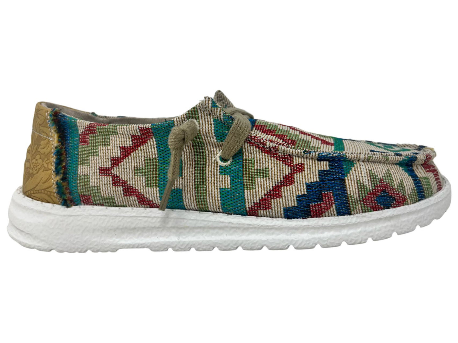 Gypsy Jazz Summer - Beige Aztec-Shoes-Branded Envy