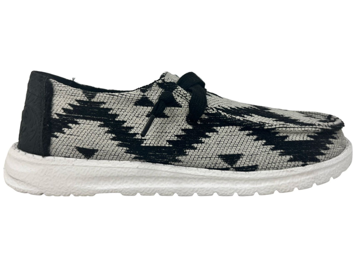 Gypsy Jazz Summer - Black Aztec-Shoes-Branded Envy