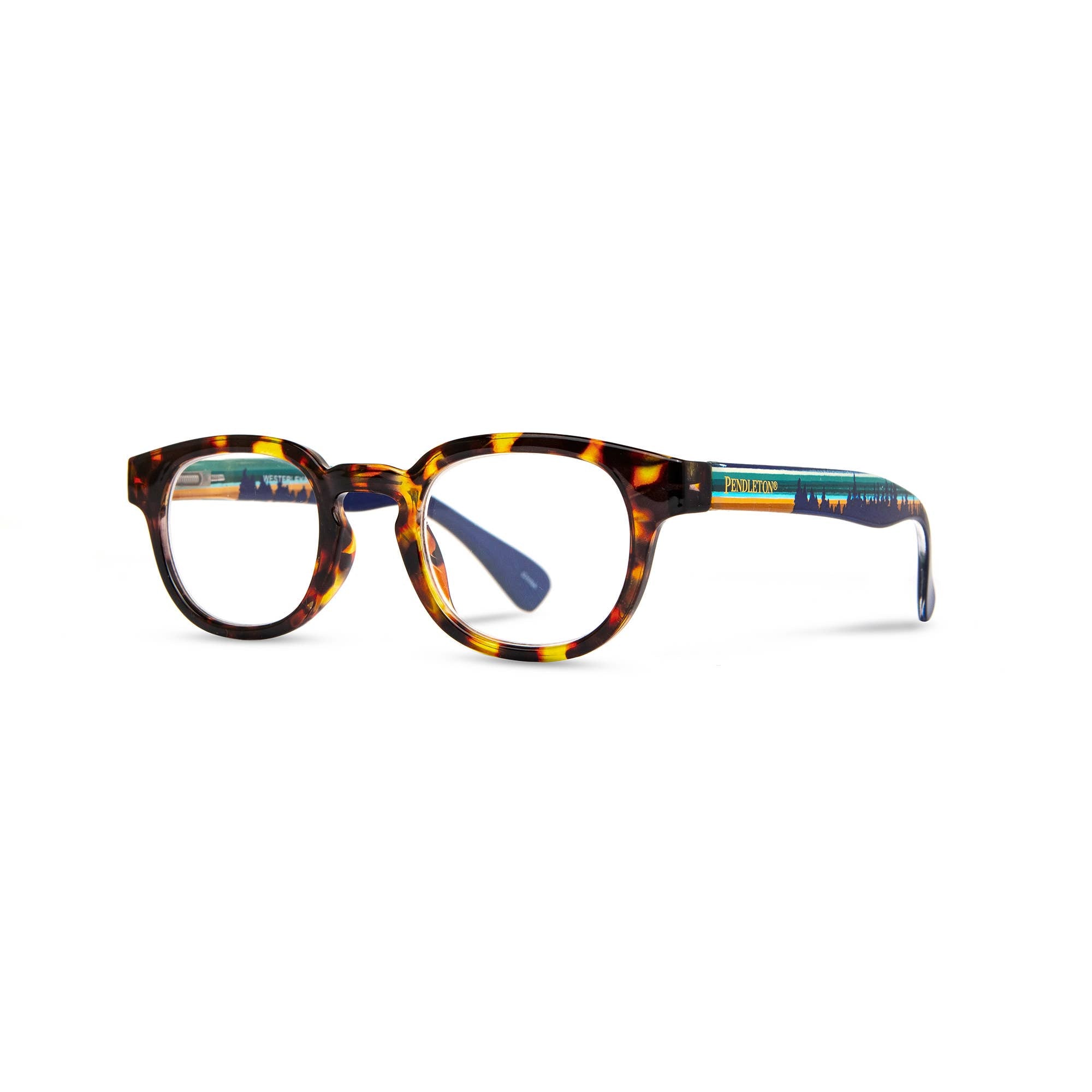 Pendleton Readers - Westerley: Tortoise / Pacific Wonderland: Tortoise - Pacific Wonderland / 1.5x-Eyeglasses-Branded Envy