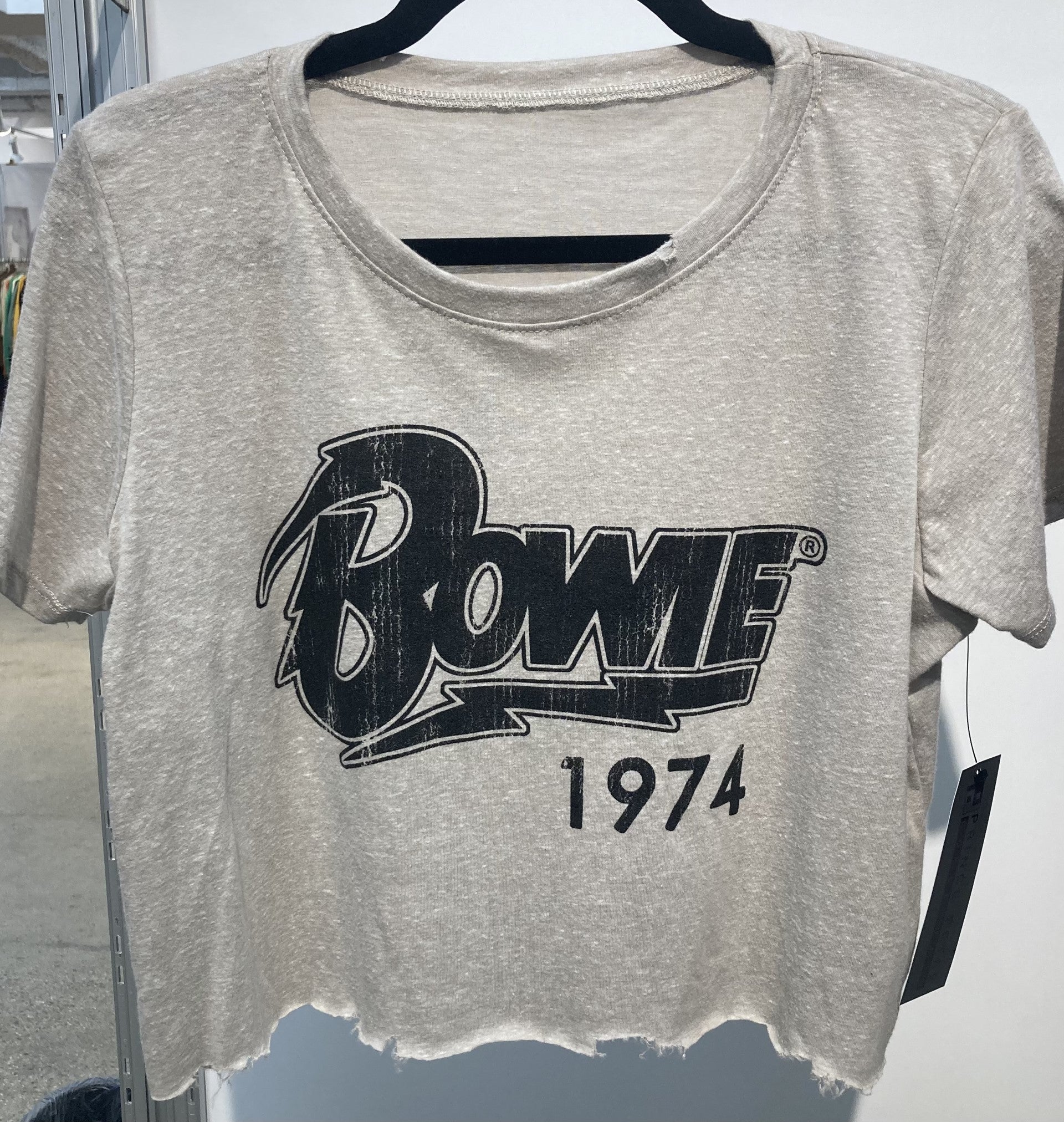 Bowie '74 Crop-graphic tee-Branded Envy