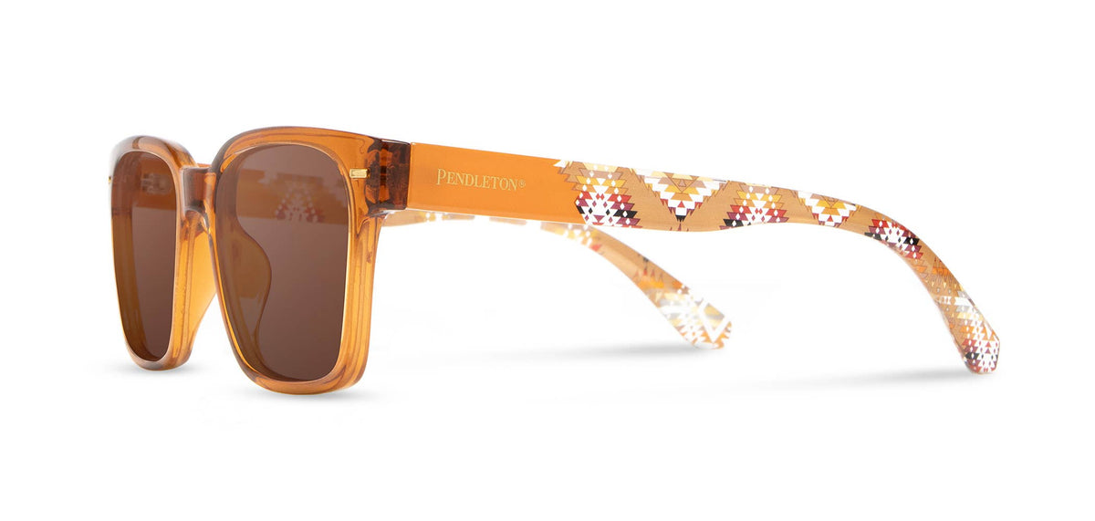 Pendleton Sunglasses - Coby: Brown Crystal / Mission Trails: Brown Polarized-Sunglasses-Branded Envy