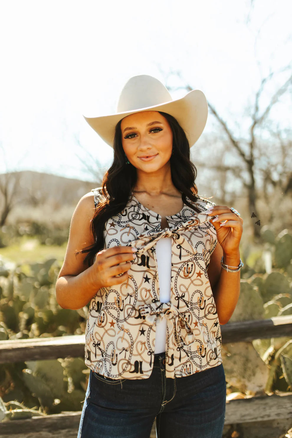 Rustic Links Vest-Branded Envy