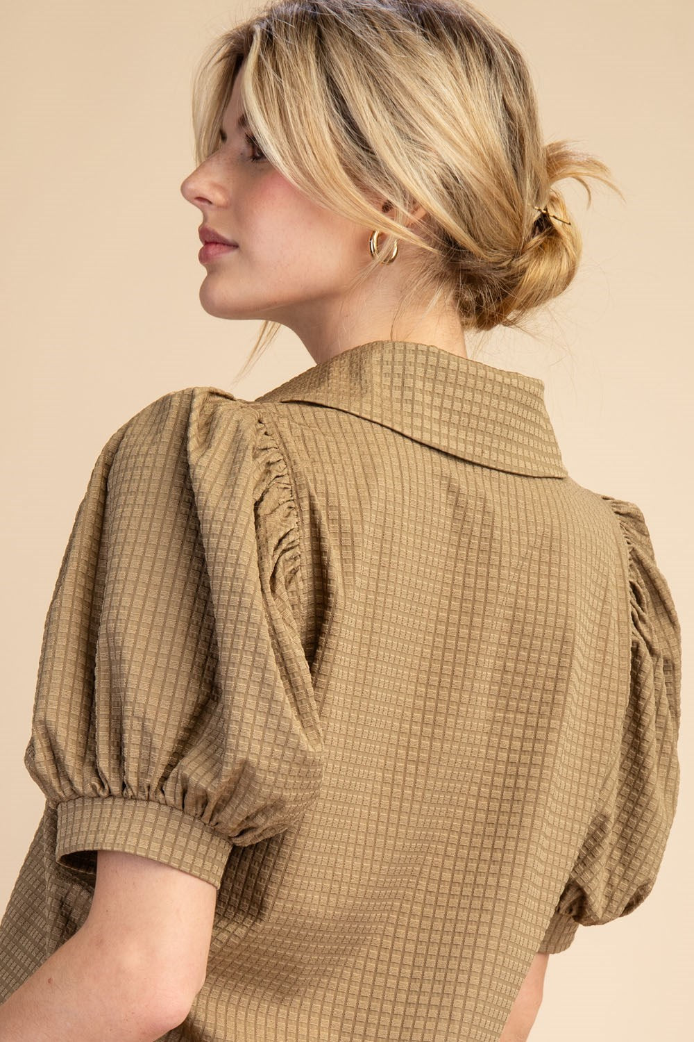 Elsie Puff Sleeve Top-Fashion Top-Branded Envy