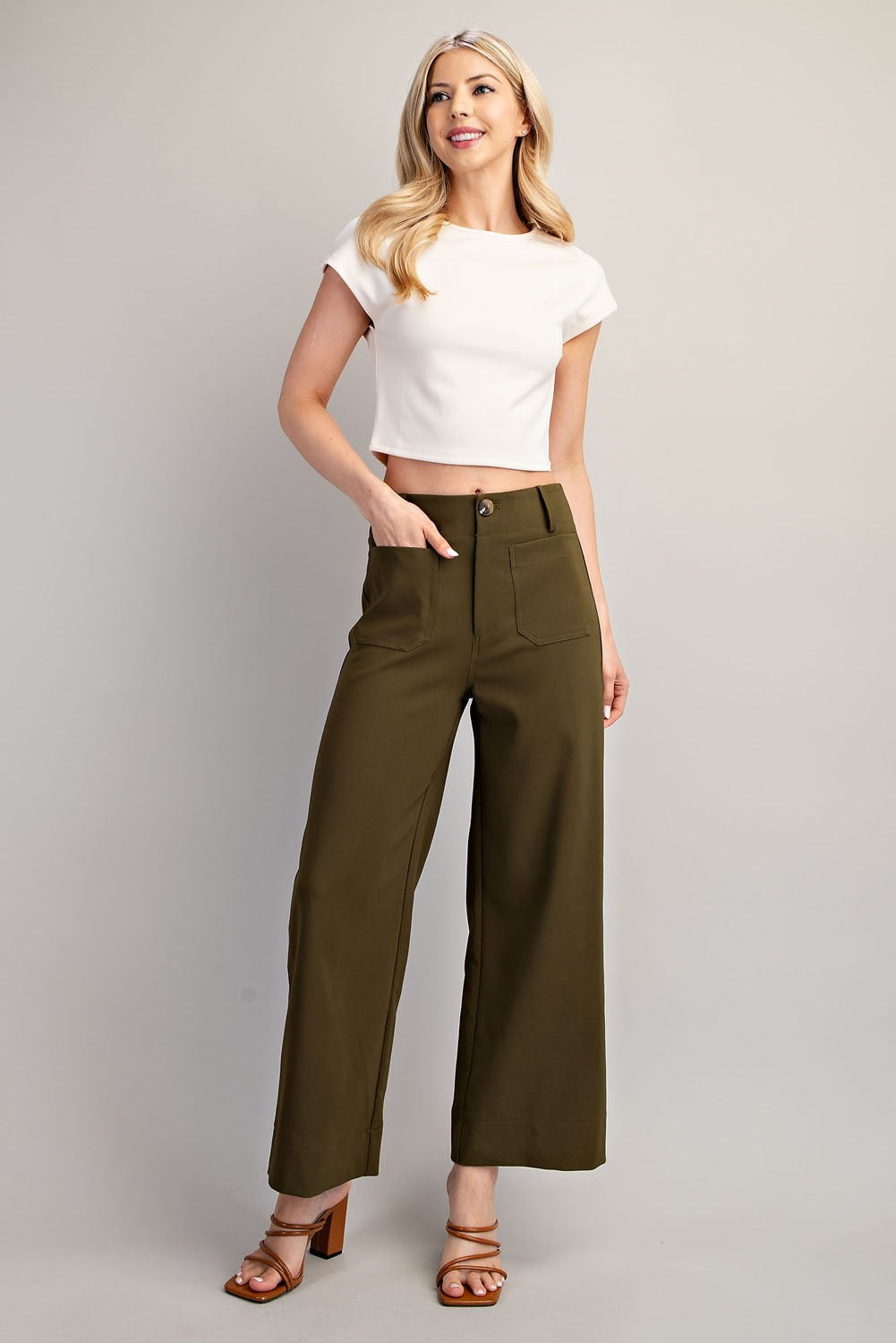 Myra Cropped Pants-Bottoms-Branded Envy