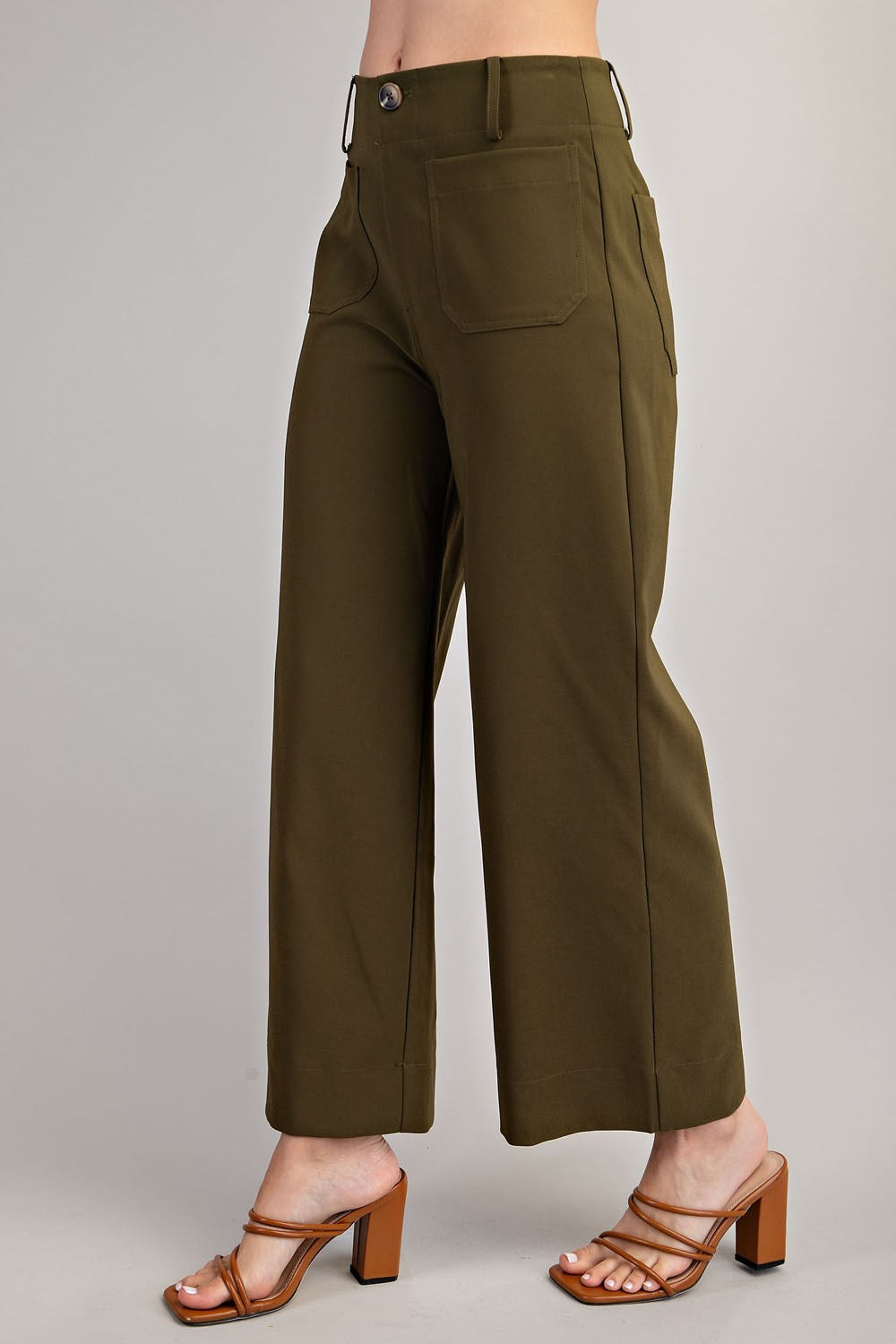 Myra Cropped Pants-Bottoms-Branded Envy