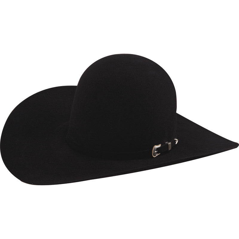 10x Black - 4 1/4" brim-Hat-Branded Envy