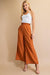 Elastic Waist Loose Fit Wide Leg Pants-Bottoms-Branded Envy