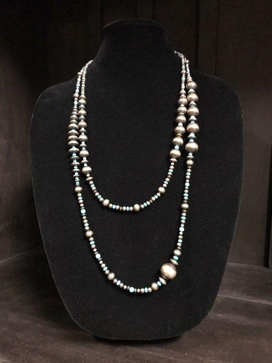 Navajo Pearls 60"-Necklace-Branded Envy