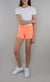Brittany Mid-rise Fray Hem Neon Shorts-tween-Branded Envy
