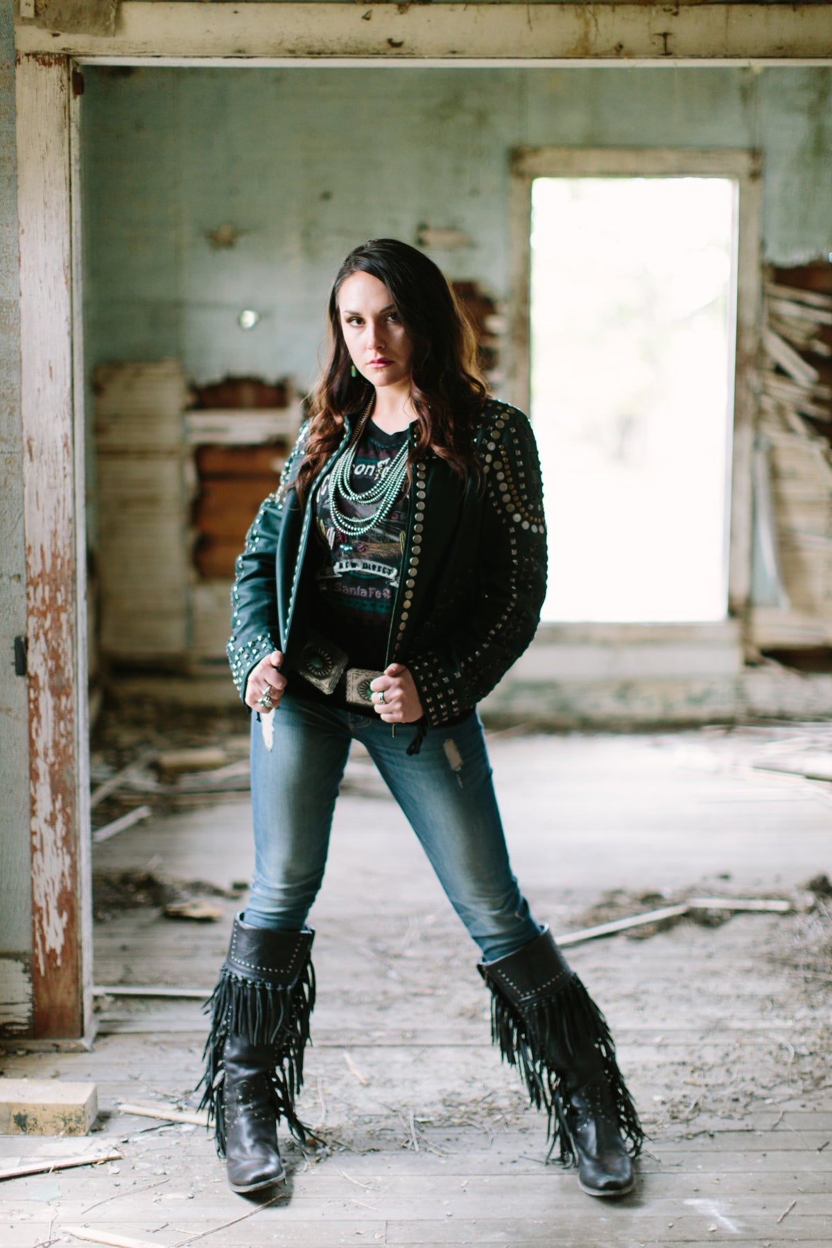 Brianna Liberty Fringe Boots-Boots &amp; Shoes-Branded Envy