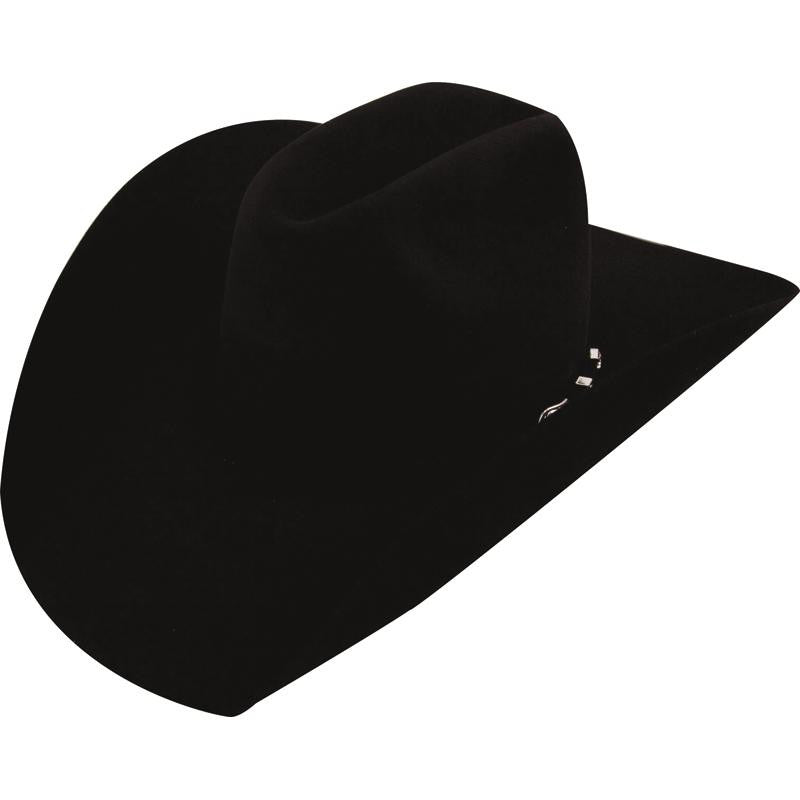40x Black 4 1/4" Brim AHC-Hat-Branded Envy