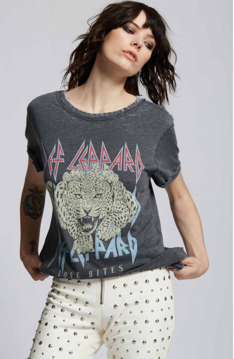 Def Leppard Love Bites Graphic Tee-graphic tee-Branded Envy