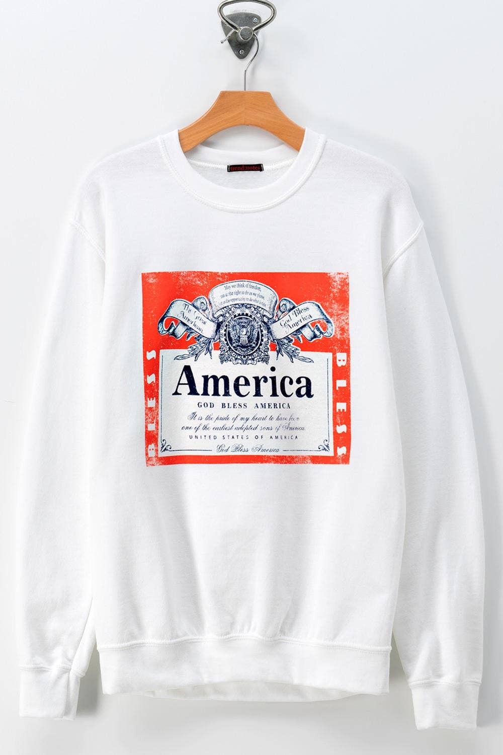 Bless America Sweatshirt-sweatshirt-Branded Envy