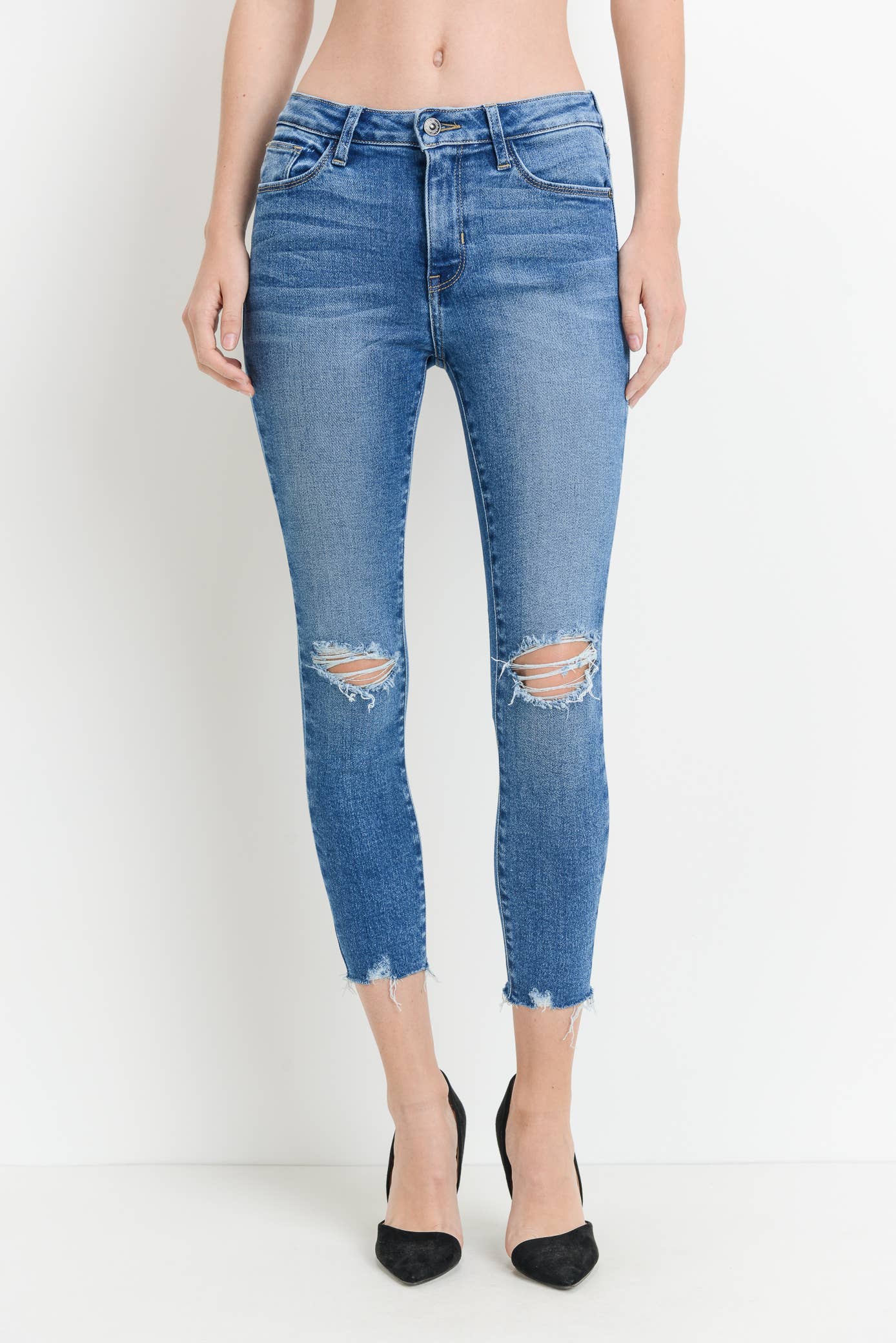 The Lily Skinny Jean-Jeans-Branded Envy